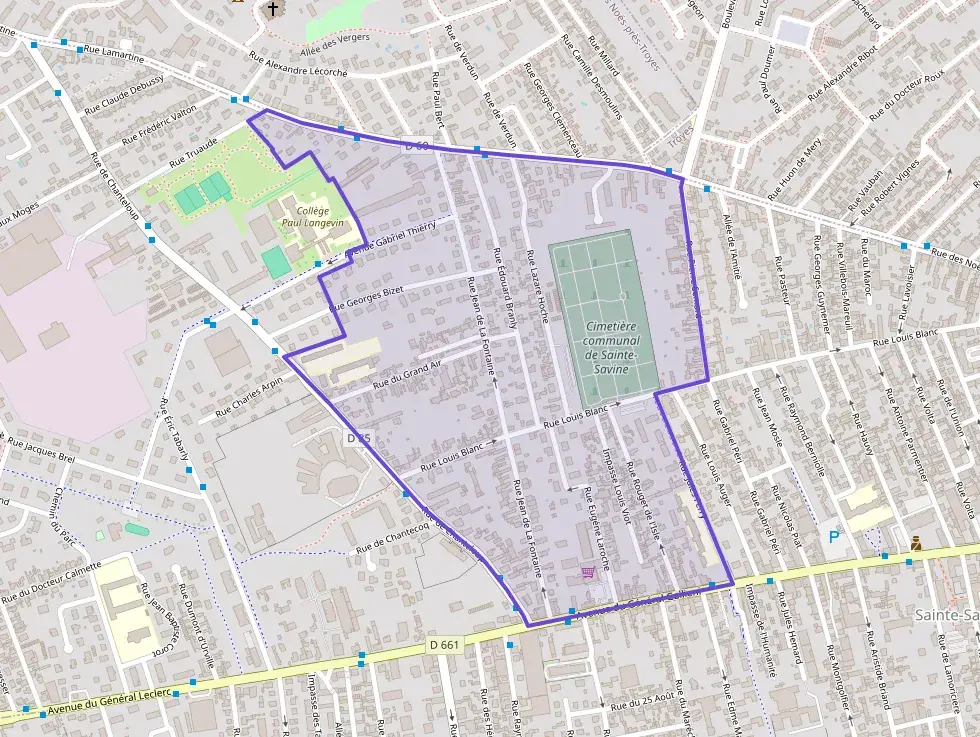 Appartement 63 m² trois pièces à vendre à Sainte-Savine