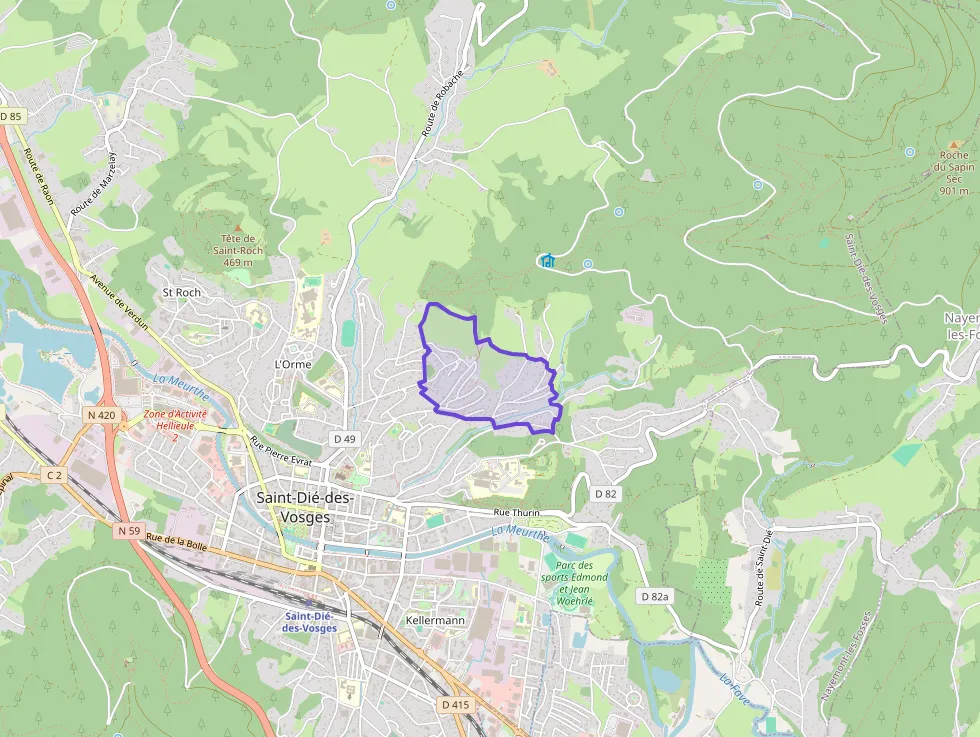 Appartement 125 m² quatre pièces à vendre à Saint-Dié-des-Vosges