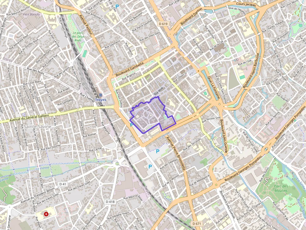 Appartement 130 m² trois pièces à vendre à Troyes