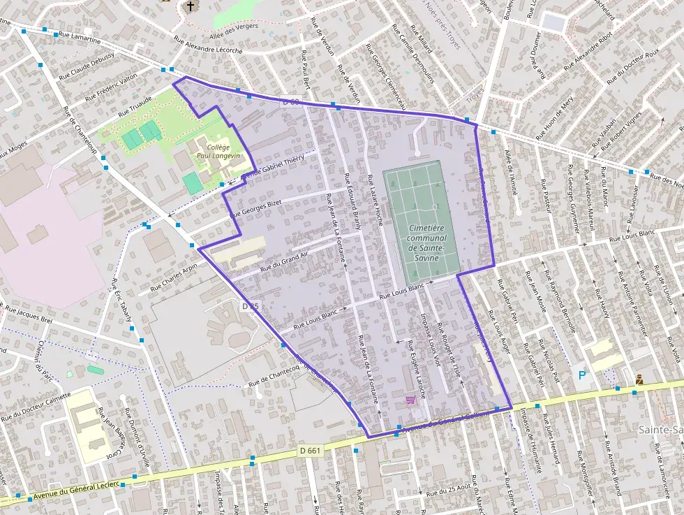 Appartement 80 m² trois pièces à vendre à Sainte-Savine