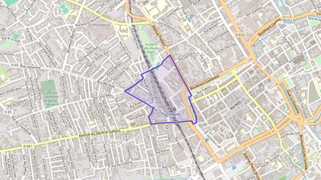 Appartement 82 m² 5 pièces à vendre à Troyes