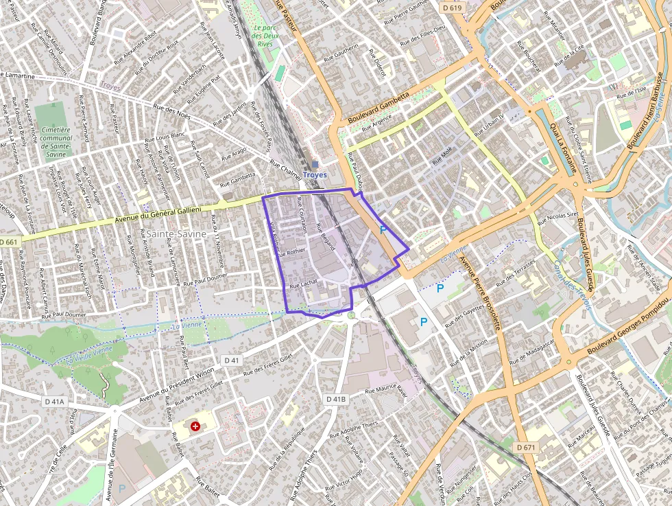 Appartement 68 m² trois pièces à vendre à Troyes