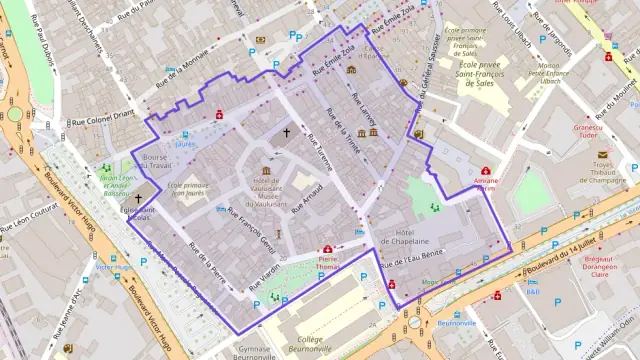 Appartement 65 m² trois pièces à vendre à Troyes