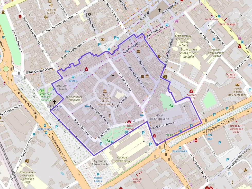 Appartement 54 m² deux pieces à vendre à Troyes