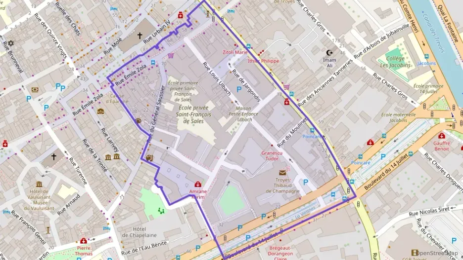 Appartement 127 m² quatre pièces à vendre à Troyes Appartement 127 m² quatre pièces à vendre à Troyes