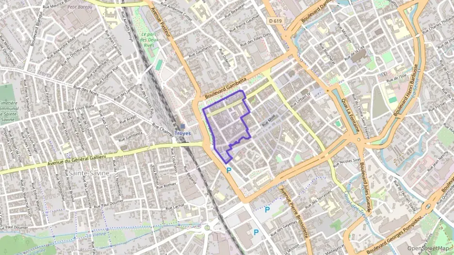 Appartement 153 m² cinq pièces à vendre à Troyes