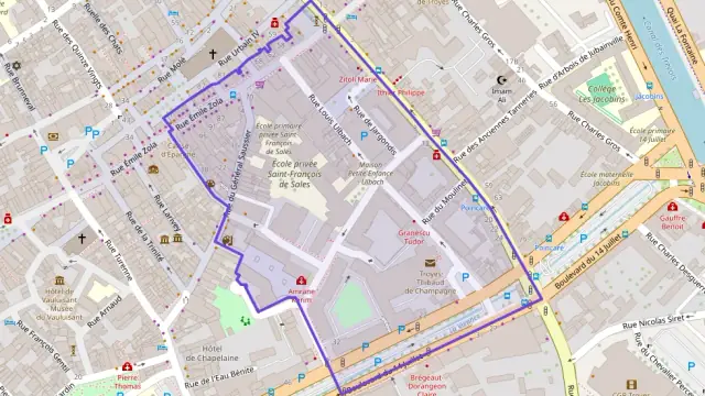 Appartement 43 m² deux pieces à vendre à Troyes