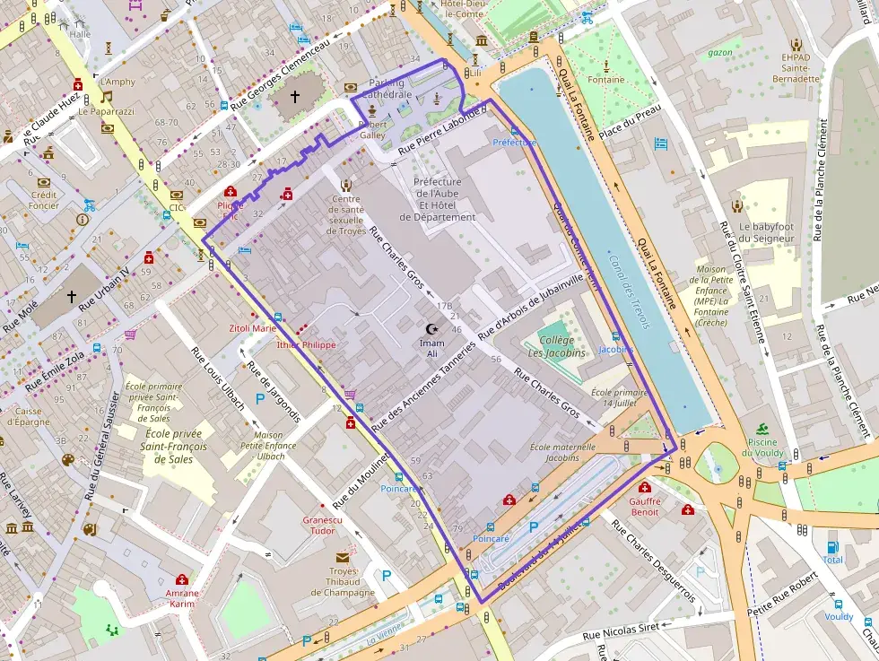 Appartement 38 m² une piece à vendre à Troyes