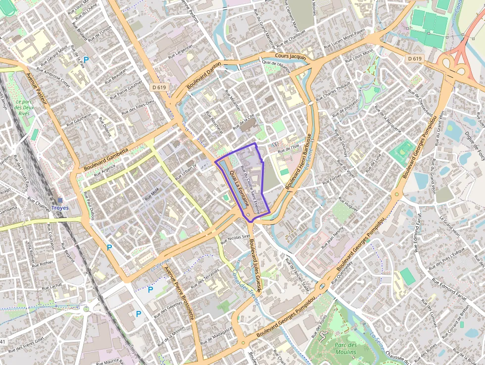 Appartement 38 m² une piece à vendre à Troyes