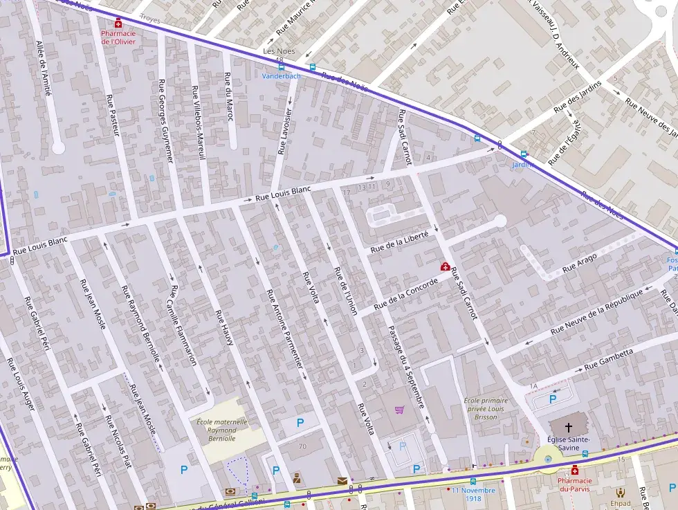 Appartement 48 m² trois pièces à vendre à Sainte-Savine