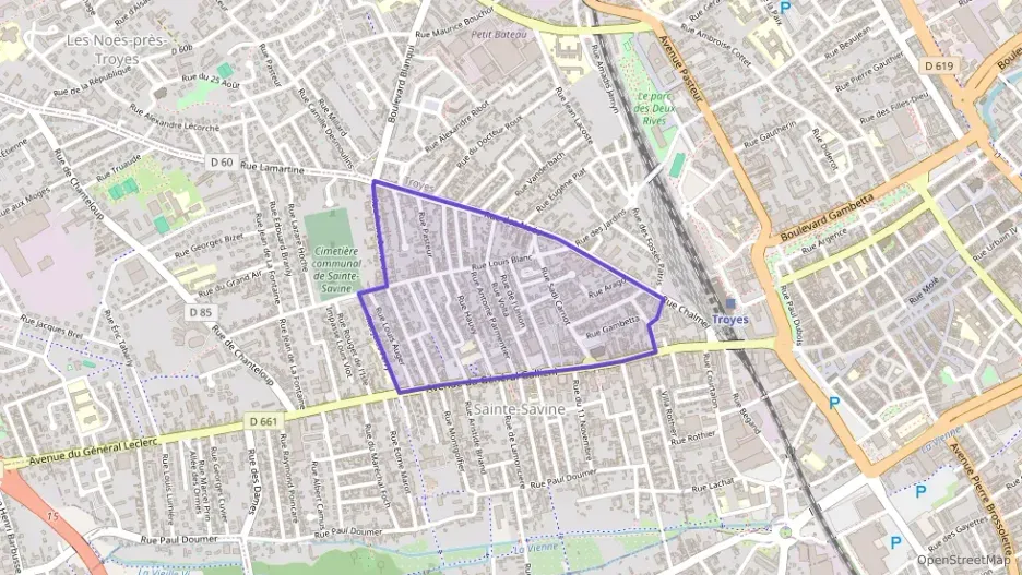 Appartement 48 m² trois pièces à vendre à Sainte-Savine