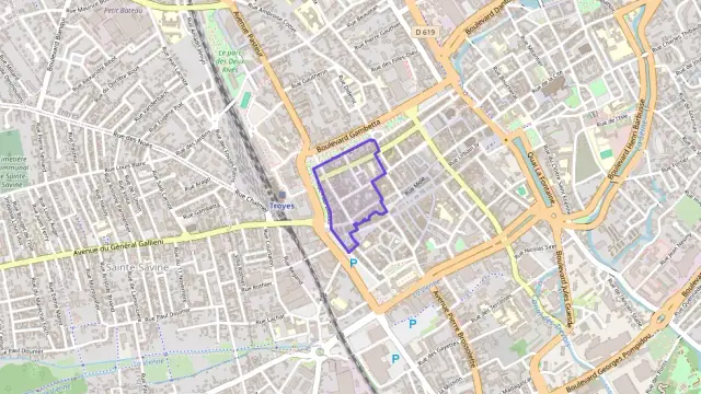 Appartement 100 m² trois pièces à vendre à Troyes