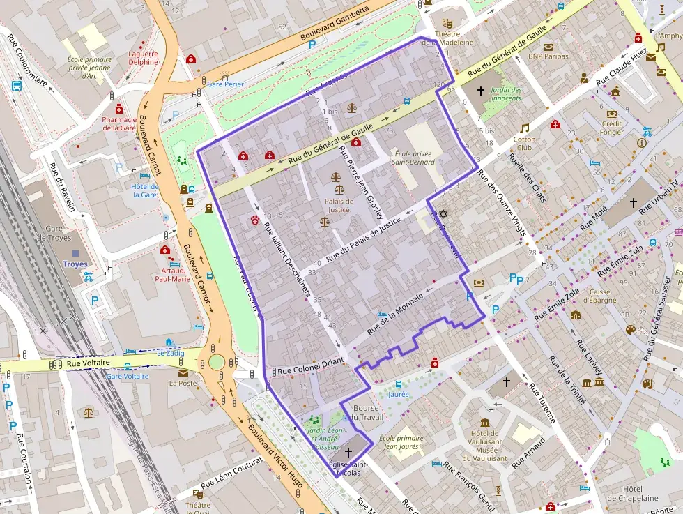 Appartement 72 m² quatre pièces à vendre à Troyes