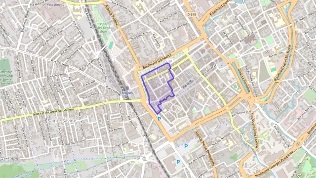 Appartement 72 m² quatre pièces à vendre à Troyes