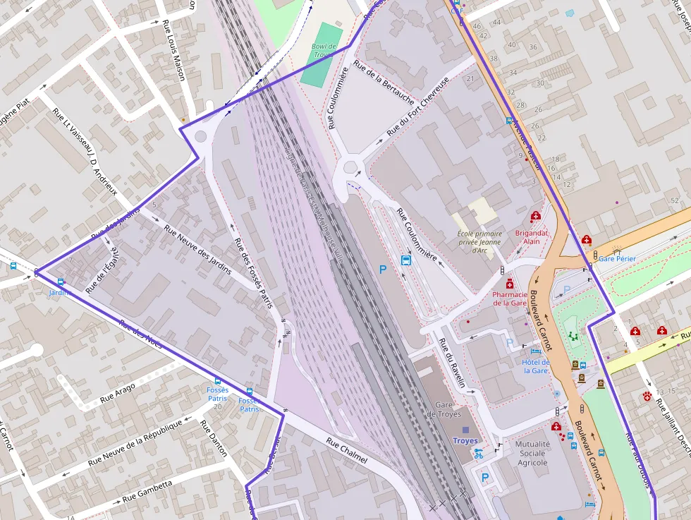 Appartement 28 m² deux pieces à vendre à Troyes