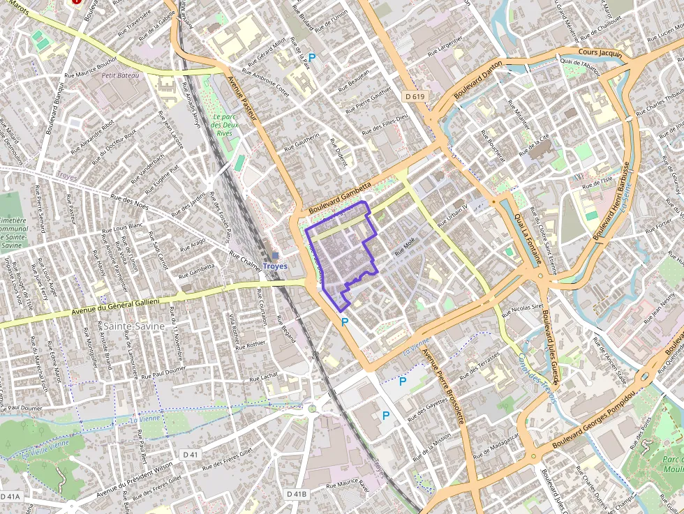 Appartement 149 m² quatre pièces à vendre à Troyes