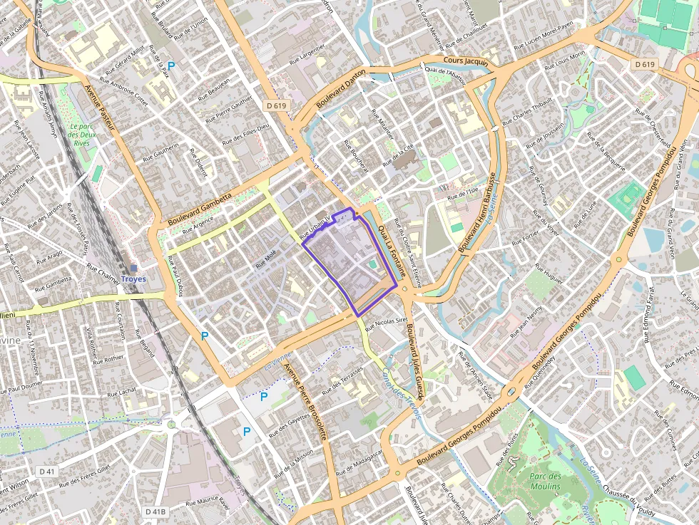 Appartement 36 m² trois pièces à vendre à Troyes