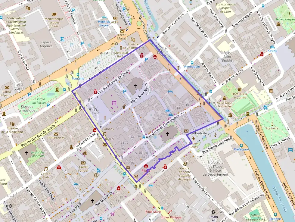 Appartement 93 m² quatre pièces à vendre à Troyes