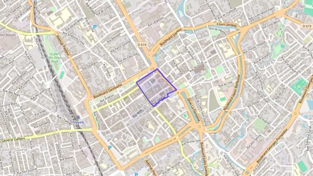 Appartement 93 m² quatre pièces à vendre à Troyes