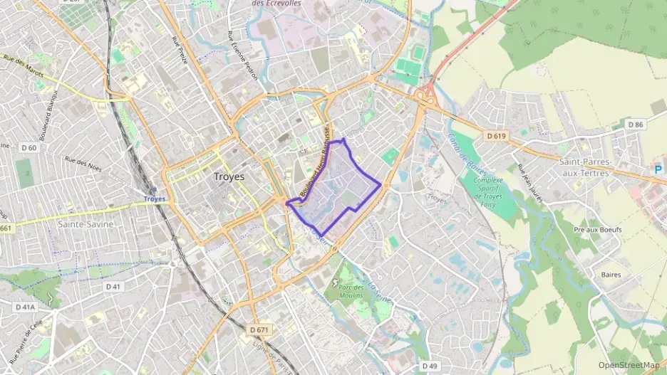 Appartement 81 m² quatre pièces à vendre à Troyes Appartement 81 m² quatre pièces à vendre à Troyes