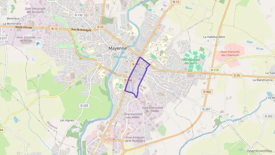 Appartement 67 m² trois pièces à vendre à Mayenne