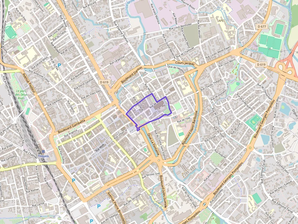 Appartement 39 m² deux pieces à vendre à Troyes