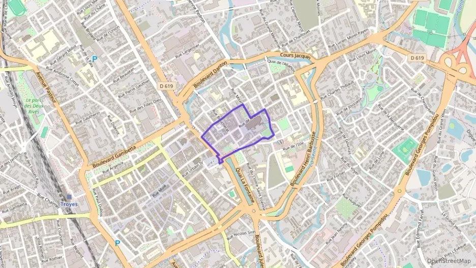 Appartement 46 m² deux pieces à vendre à Troyes