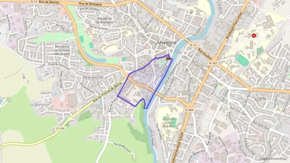 Appartement 79 m² quatre pièces à vendre à Mayenne