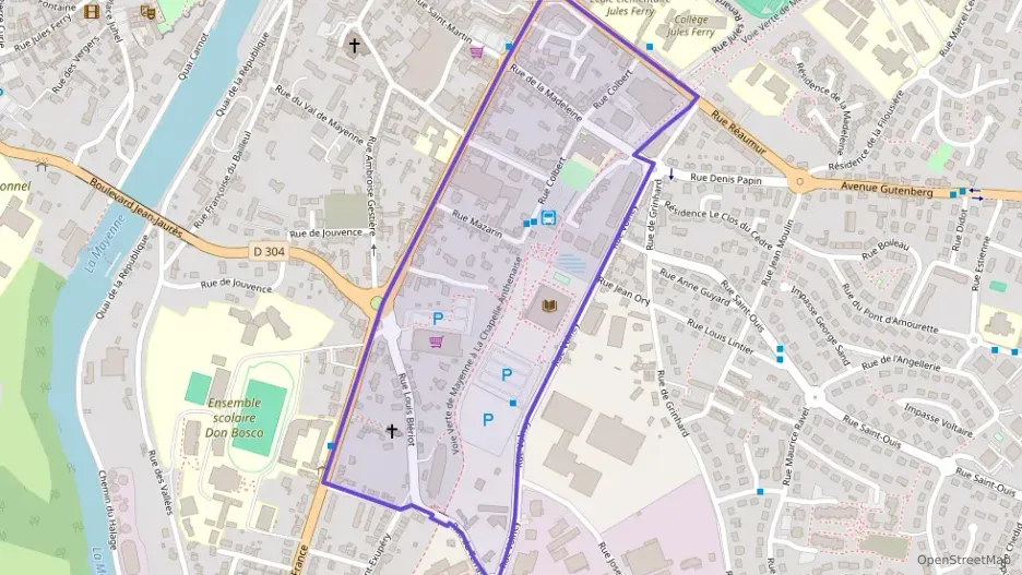 Appartement 60 m² trois pièces à vendre à Mayenne Appartement 60 m² trois pièces à vendre à Mayenne