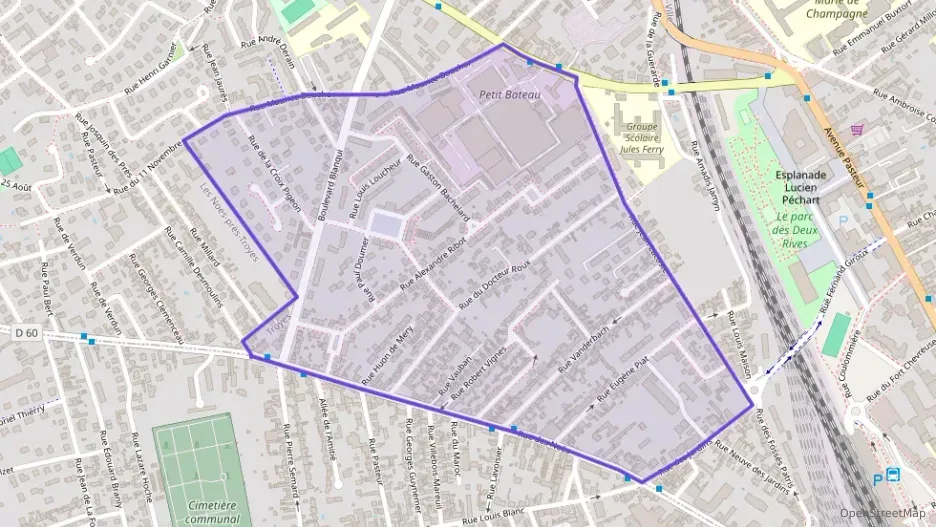 Appartement 54 m² trois pièces à vendre à Troyes Appartement 54 m² trois pièces à vendre à Troyes