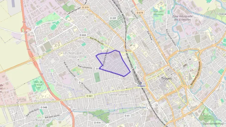 Appartement 54 m² trois pièces à vendre à Troyes Appartement 54 m² trois pièces à vendre à Troyes