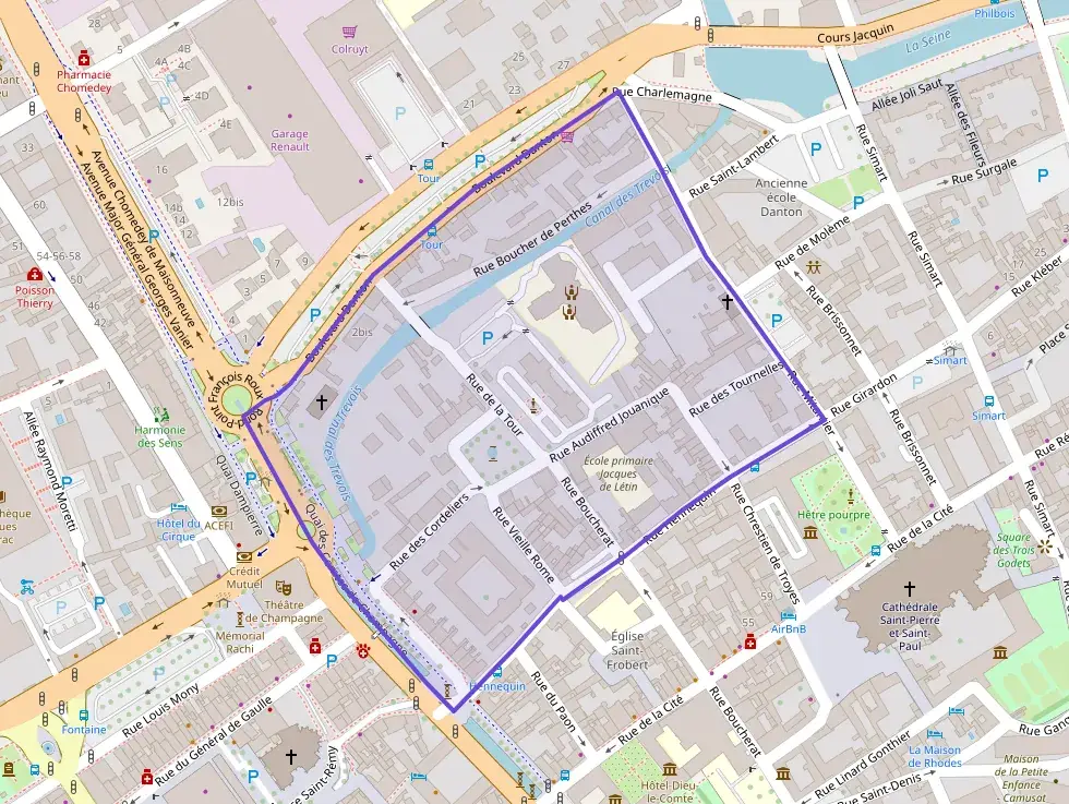 Appartement 105 m² quatre pièces à vendre à Troyes