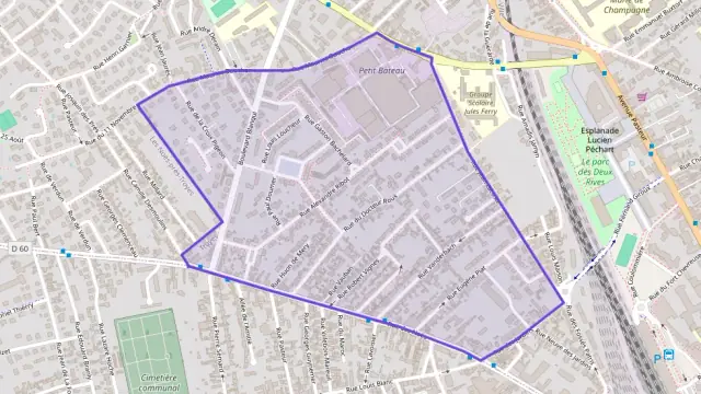 Appartement 49 m² trois pièces à vendre à Troyes