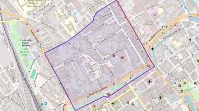 Appartement 98 m² quatre pièces à vendre à Troyes