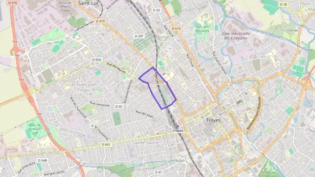 Appartement 64 m² trois pièces à vendre à Troyes