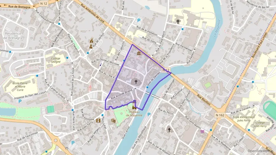 Appartement 87 m² cinq pièces à vendre à Mayenne