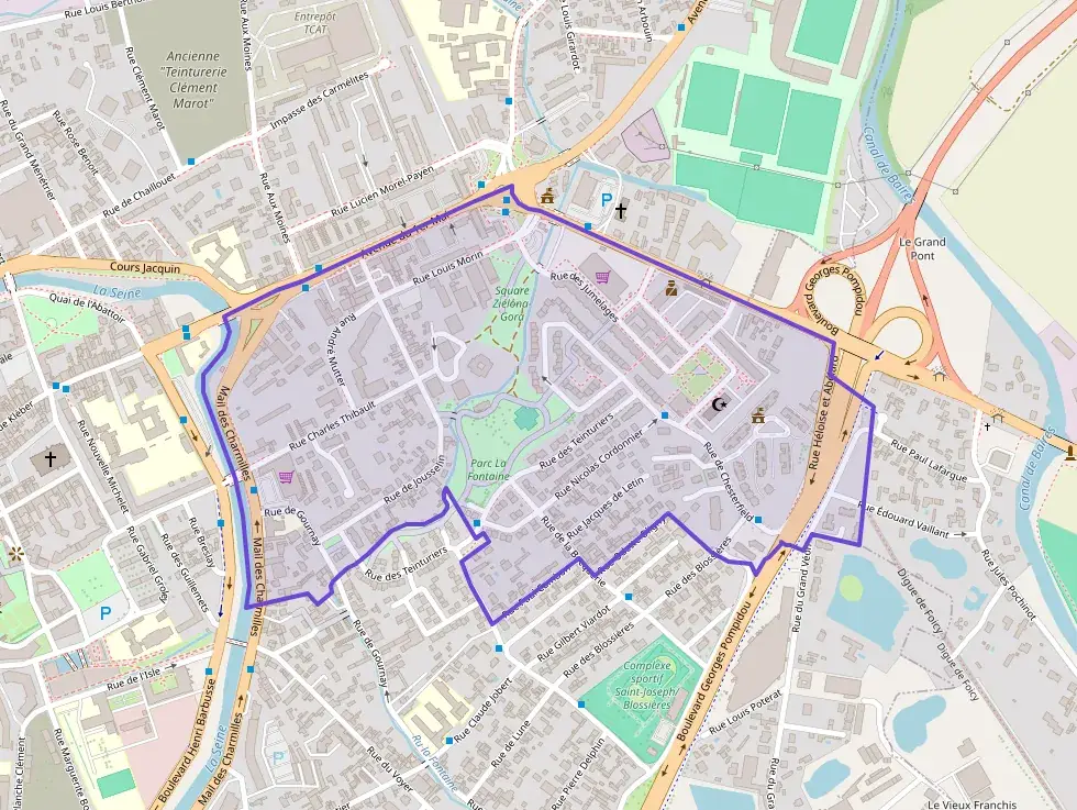 Appartement 70 m² trois pièces à vendre à Troyes