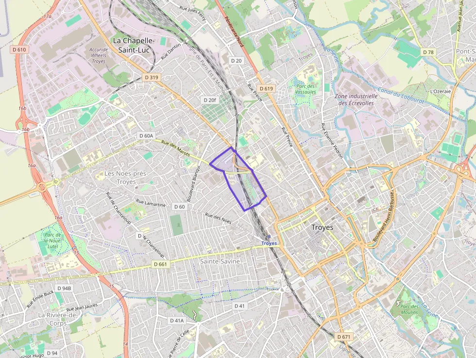 Appartement 77 m² 5 pièces à vendre à Troyes