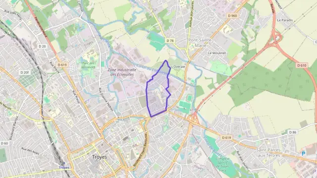 Appartement 57 m² une piece à vendre à Troyes