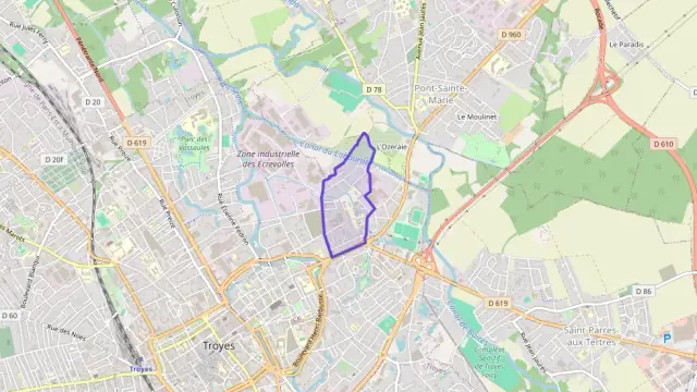 Appartement 71 m² quatre pièces à vendre à Troyes