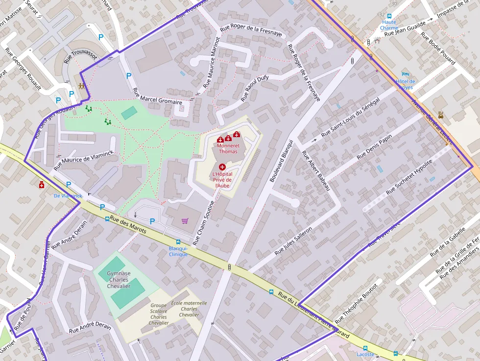 Appartement 53 m² trois pièces à vendre à Troyes