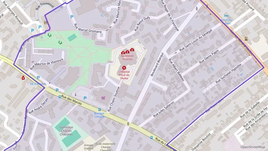 Appartement 77 m² quatre pièces à vendre à Troyes