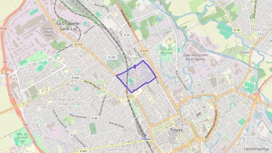 Appartement 62 m² trois pièces à vendre à Troyes Appartement 62 m² trois pièces à vendre à Troyes