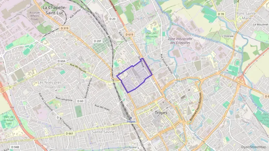 Appartement 59 m² trois pièces à vendre à Troyes Appartement 59 m² trois pièces à vendre à Troyes