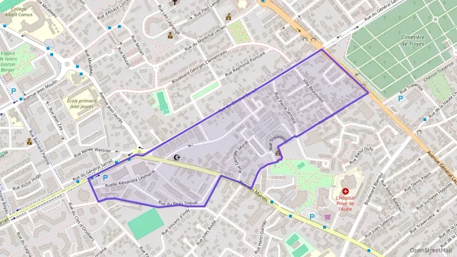 Appartement 67 m² trois pièces à vendre à Troyes