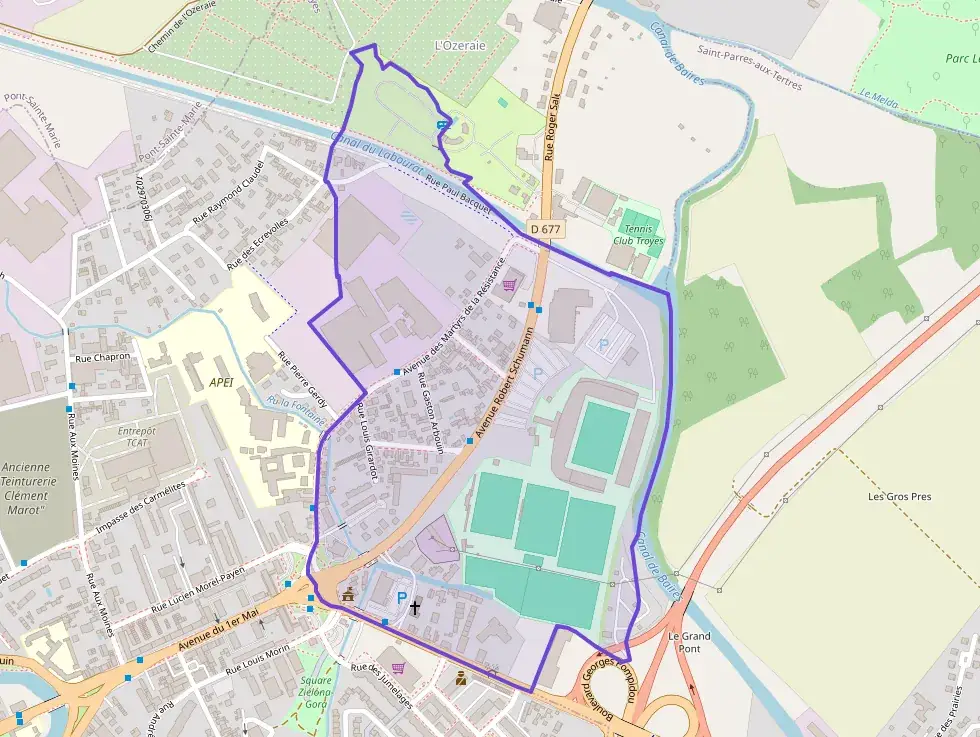 Appartement 54 m² trois pièces à vendre à Troyes