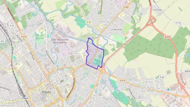 Appartement 54 m² trois pièces à vendre à Troyes