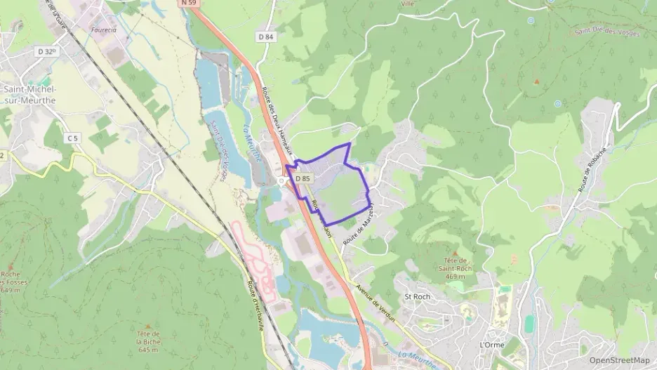 Appartement 85 m² trois pièces à vendre à Saint-Dié-des-Vosges