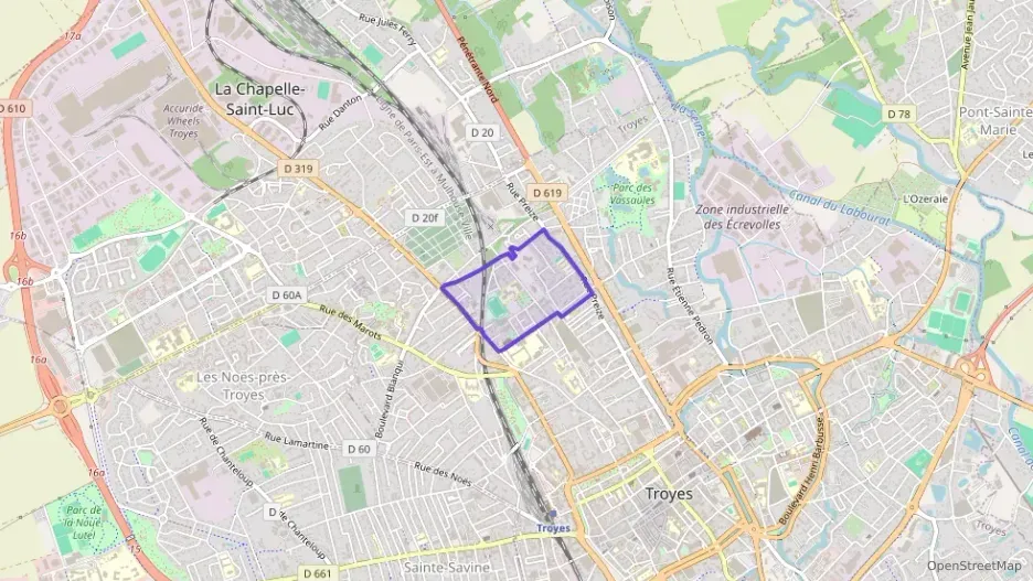 Appartement 101 m² quatre pièces à vendre à Troyes