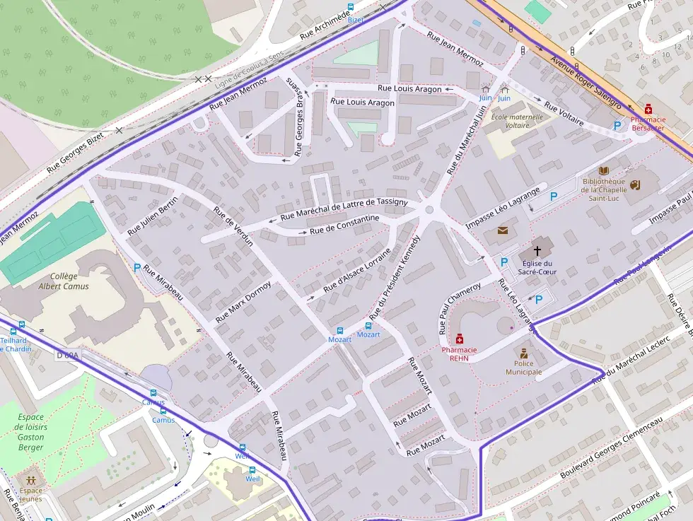 Appartement 62 m² quatre pièces à vendre à La Chapelle-Saint-Luc